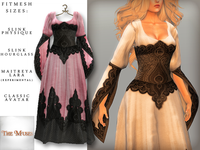 The Muses ~ Innocent . Black/Pink