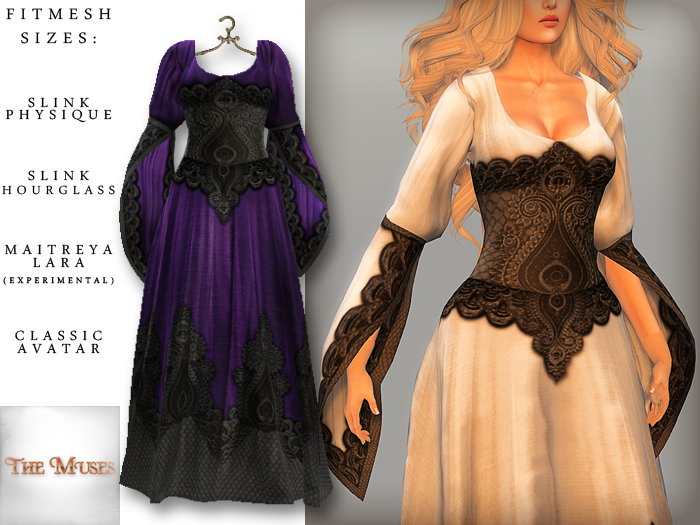 The Muses ~ Innocent . Black/Purple