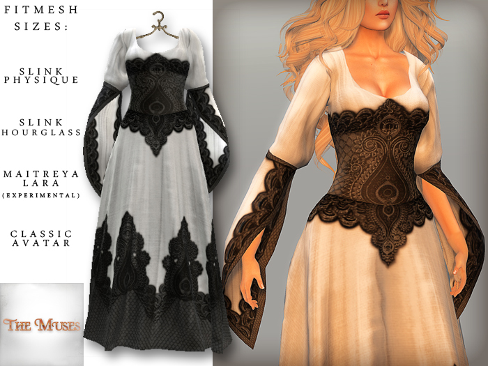 The Muses ~ Innocent . Black/White