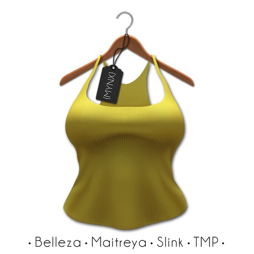 {MYNX} Simple Tank - Yellow