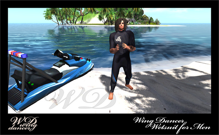 [Wing Dancer] Wetsuit Men w Texture HUD [Outfit]