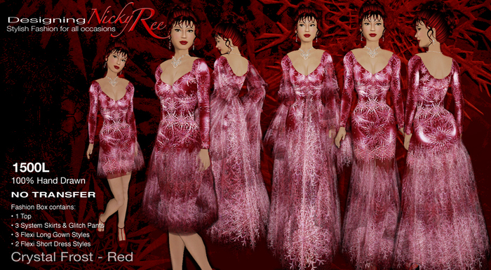 *NR* Crystal Frost - Red