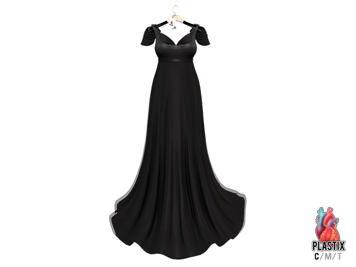 PLASTIX - Angelic gown (Black)