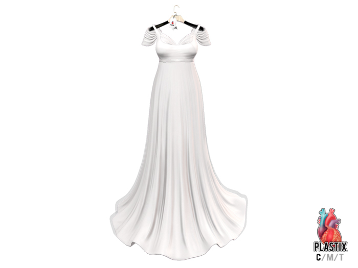 PLASTIX - Angelic gown (White) - add me