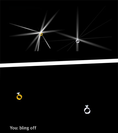 Proposal Engagement Wedding Ring In a Box With Built In Animation +2 Rings