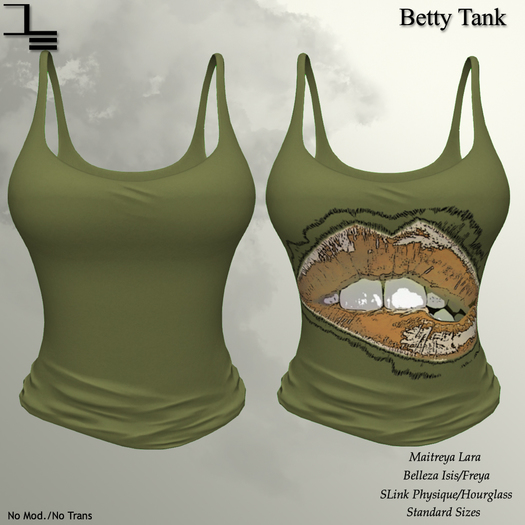 DE Designs - Betty Tank - Forest