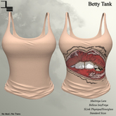 DE Designs - Betty Tank - Peach