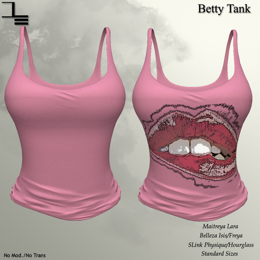 DE Designs - Betty Tank - Pink