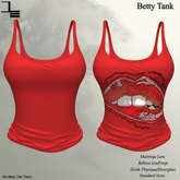 DE Designs - Betty Tank - Red