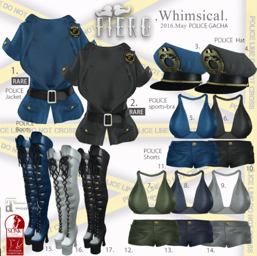 13+PIERO+POLICE Shorts navy blue