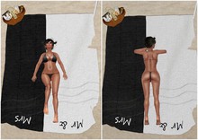 bikini black string