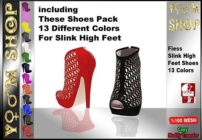 YM SHOP_Fiess Slink High Shoes