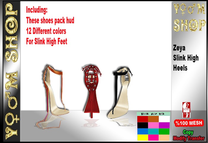 YM SHOP_Zeya Slink High Heels