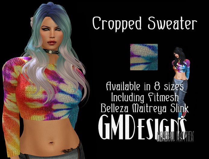 GMDesigns Flare Cropped Sweater