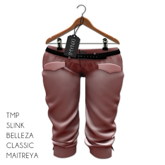 {MYNX} Pocket Capri's - Pink