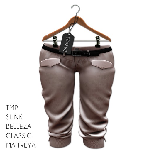 {MYNX} Pocket Capri's - Tan