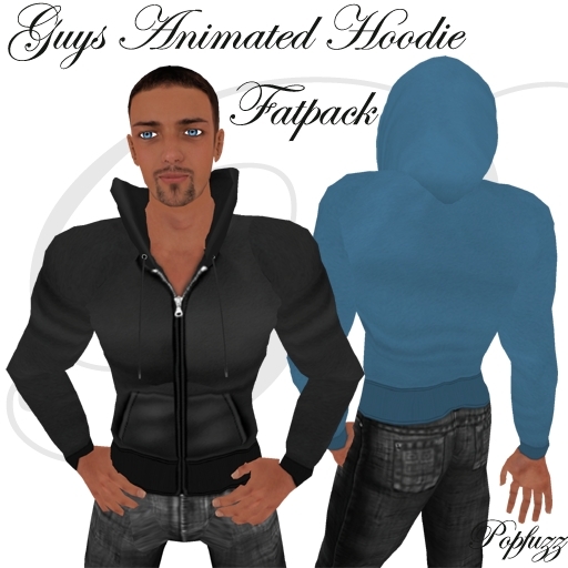 Guys Hoodie Fatpack - Dude by PopFuzz