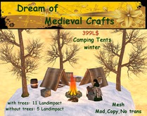 ((*DMC*)) Camping tents winter 