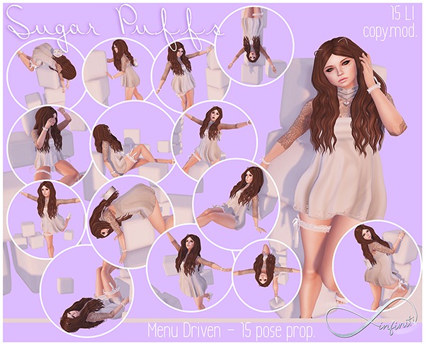 . Infiniti . - Sugar Puffs - 15 Pose Prop