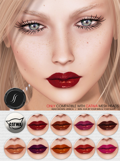 Shakeup! Ingrid Glossy Lips for Catwa Jessica Mesh Head