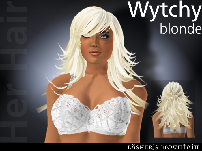 Wytchy rubia - largo pelo de las mujeres rizadas - Revender