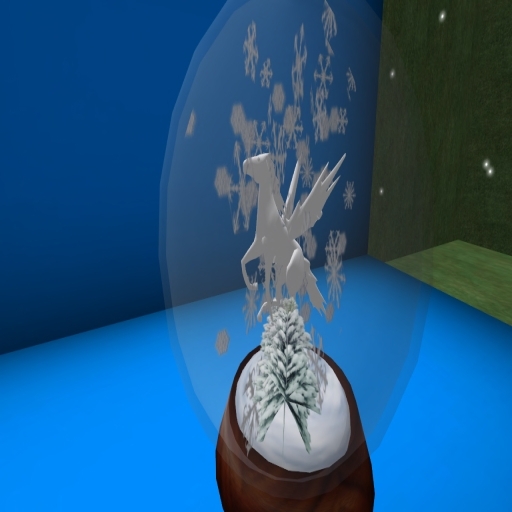 Pegasus Snow Globe