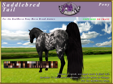 *E* Saddlebred Tail [BOXED] RH Pony