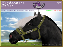 *E* Wyndermere Halter [BOXED] RH POA Pony Sage