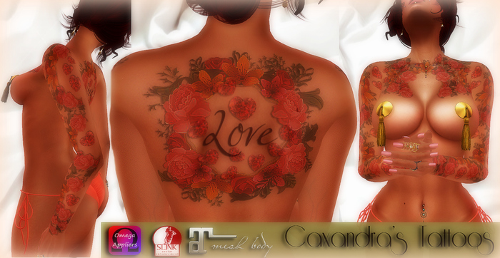 LOVE UPPER TATTOO W. MULTIHUD BOXED