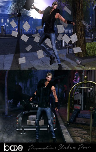 BAXE - PROMOTION URBAN POSES