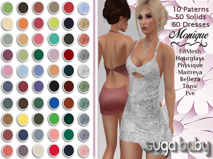 Monique Dress w/Hud
