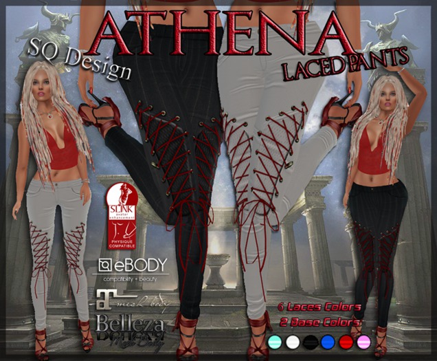 Athena Laced Pants - SQ Design
