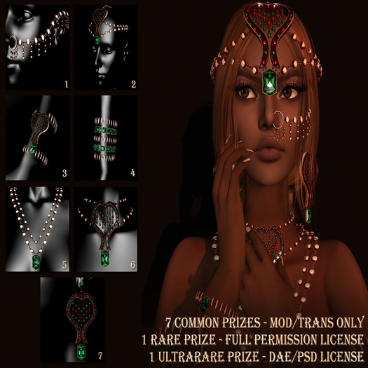 !Lyrical B!zarre Templates! - Damini Armlets COMMON