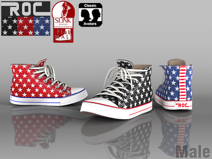::ROC:: Canvas Sneaker! High-Star (MALE)