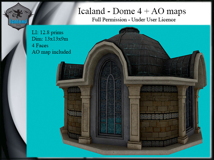 Icaland - Dome 4 + AO Maps