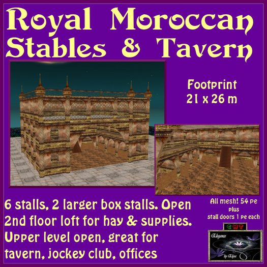 *EbE* Royal Moroccan Stables & Tavern (wear me)