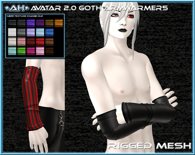 +AH+ Goth Armwarmers Avatar 2.0 DEMO DEMO DEMO