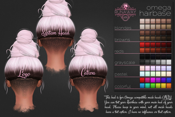 [RA] Undercut HairBase - Natural Faded
