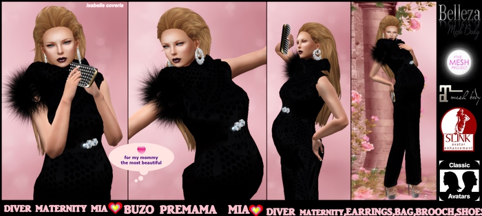 DIVER MATERNITY MIA BLACK 399