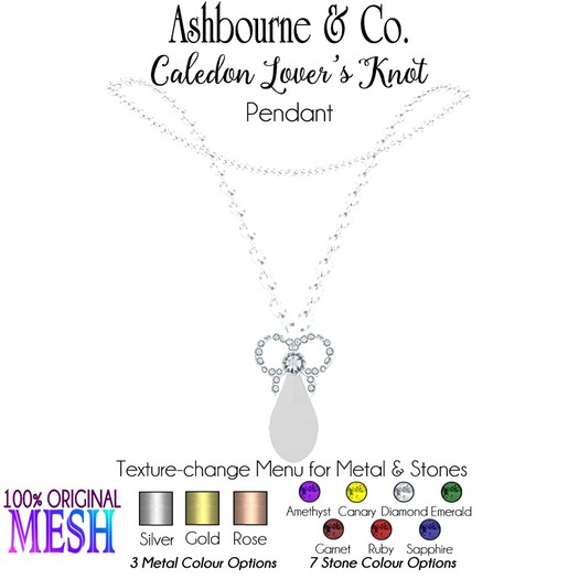 Ashbourne & Co. Caledon Lover's Knot Pendant