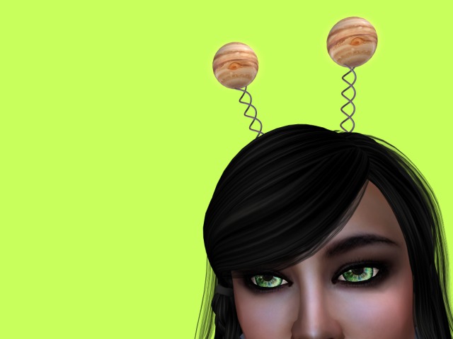 SALE  [CT] Conspiracy Theory Space Headband - Jupiter RARE Conspiracy Theory