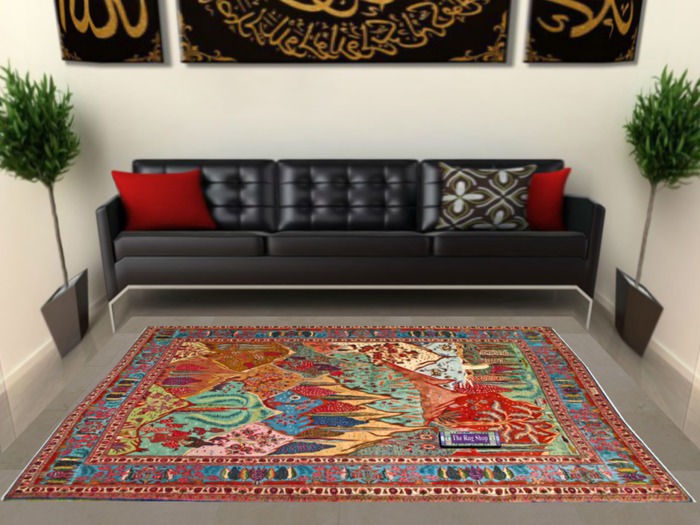 AB14 Rug 3X 5 Mesh ~The Rug Shop~