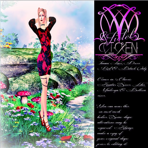 ::ViXen::Imani Lace Dress
