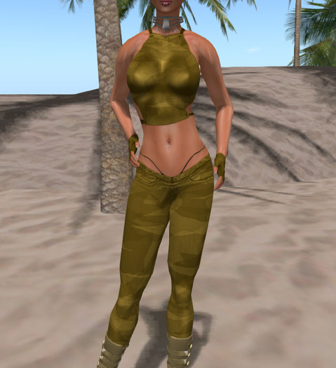 P032 TACTICAL outfit sand
