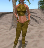 P032 TACTICAL outfit sand
