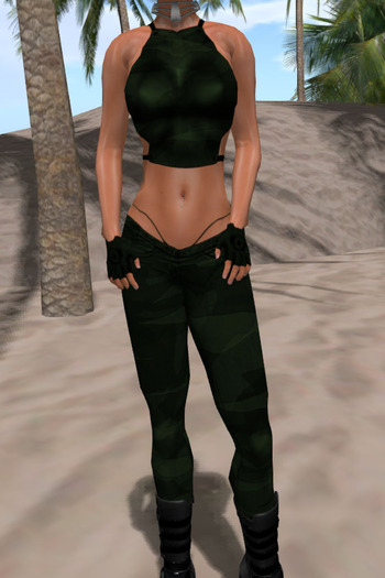 P032 TACTICAL outfit green