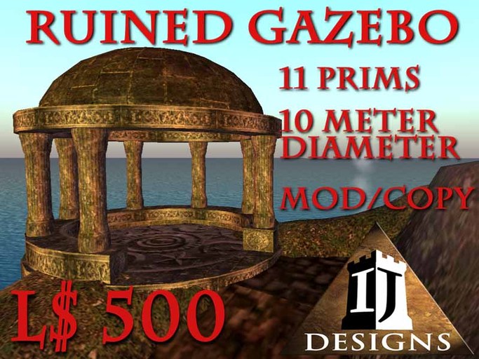 RUINS: RUINED GAZEBO 