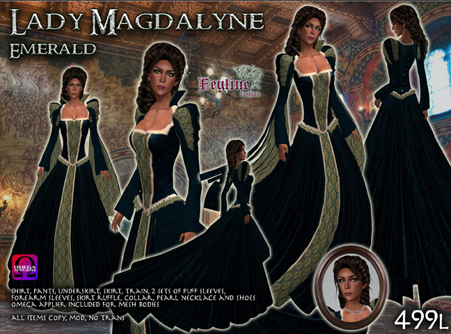 *FF* Lady Magdalyne Emerald