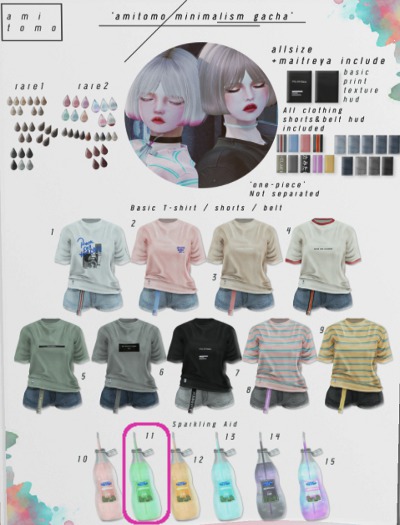 AMITOMO / Minimalism GACHA / 11