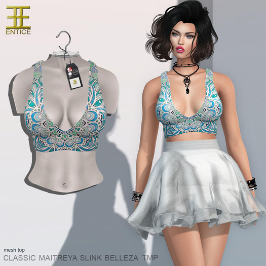 Entice - Let it Go Top - Sea Flower